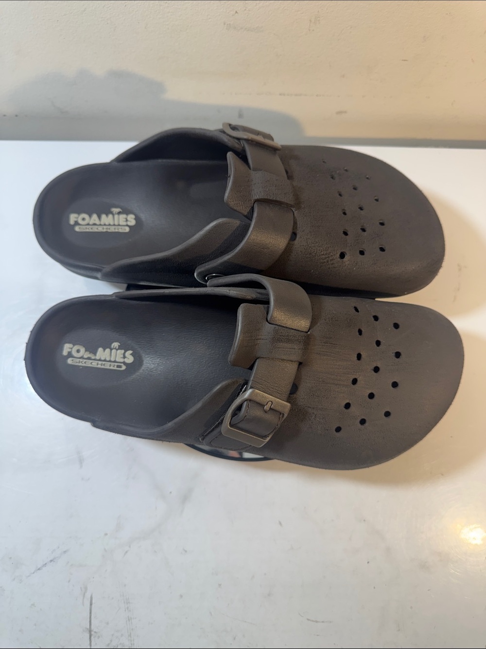 Skechers Men's Foamies Cali Surf Beach Break Clog with Luxe Foam - Size 11